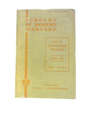 Immagine del venditore per Surgery Of Modern Warfare Part VI venduto da World of Rare Books