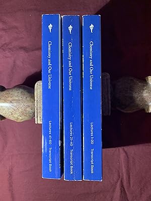 Seller image for The Great Courses: Chemistry and Our Universe: How it All Works Lectures 1-20; 21-40; 41-60 Three Volumes for sale by COVENANT HERITAGE LIBRIS