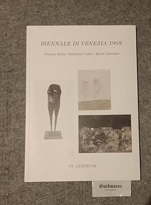 Seller image for Biennale di Venezia 1968 - Gustav Seitz/Richard Oelze/Horst Janssen. for sale by Druckwaren Antiquariat