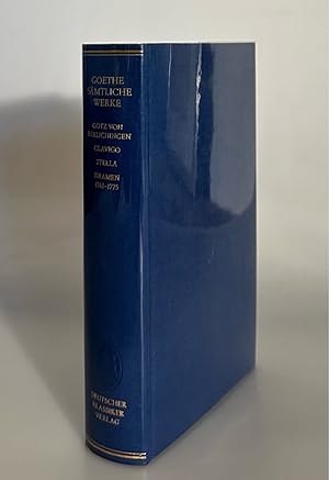 Dramen 1765-1775 (=Sämtliche Werke. Briefe, Tagebücher und Gespräche. Briefe, Tagebücher und Gesp...