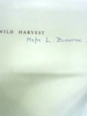 Imagen del vendedor de Wild Harvest a la venta por World of Rare Books