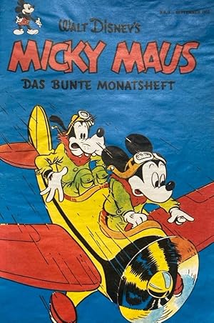 Bild des Verkufers fr Walt Disney's MICKY MAUS. Das Bunte Monatsheft. (Nr. 1 - September 1951, Reprint 2001) zum Verkauf von Fundus-Online GbR Borkert Schwarz Zerfa