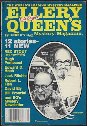 Image du vendeur pour ELLERY QUEEN'S Mystery Magazine: September, Sept. 1979 mis en vente par Books from the Crypt