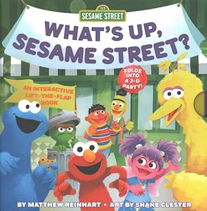 Imagen del vendedor de What's Up, Sesame Street? : Folds into a 3-d Party! a la venta por GreatBookPrices