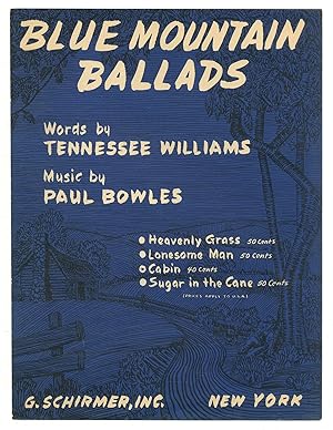 Seller image for [Sheet music]: Cabin (Blue Mountain Ballads) for sale by Between the Covers-Rare Books, Inc. ABAA