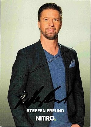 Bild des Verkufers fr Original Autogramm Steffen Freund /// Autograph signiert signed signee zum Verkauf von Antiquariat im Kaiserviertel | Wimbauer Buchversand