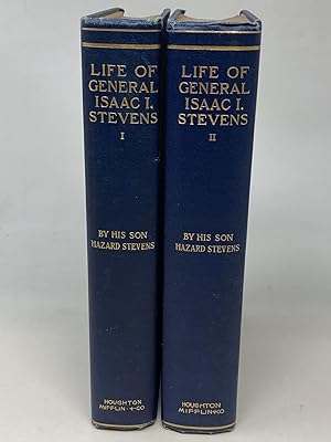 Bild des Verkufers fr THE LIFE OF ISAAC INGALLS STEVENS BY HIS SON HAZARD STEVENS, WITH MAPS AND ILLUSTRATIONS (TWO VOLUMES) zum Verkauf von Aardvark Rare Books, ABAA