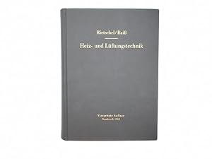 Imagen del vendedor de Lehrbuch der Heiz- und Lftungstechnik. a la venta por Buchschloss