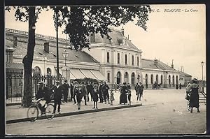 Ansichtskarte Roanne, La Gare, Bahnhof