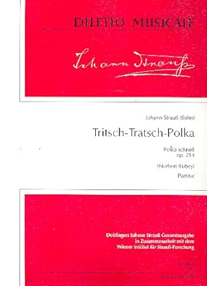 Bild des Verkufers fr Tritsch-Tratsch-Polka op.214 fr Orchester Partitur zum Verkauf von moluna