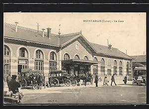 Ansichtskarte Montargis, La Gare, Bahnhof