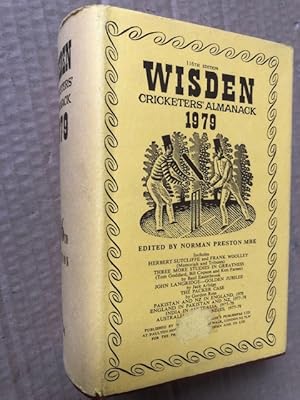 Bild des Verkufers fr Wisden Cricketers' Almanack 1979 zum Verkauf von Raymond Tait