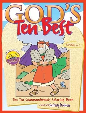 Seller image for God's Ten Best : The Ten Commandments Colouring Book for sale by Smartbuy