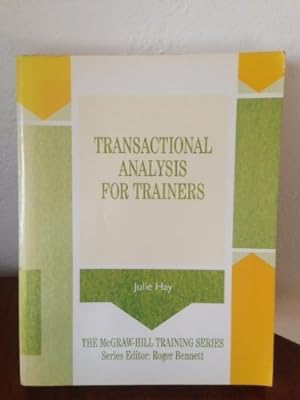 Bild des Verkufers fr Transactional Analysis for Trainers (McGraw-Hill Training Series) zum Verkauf von WeBuyBooks