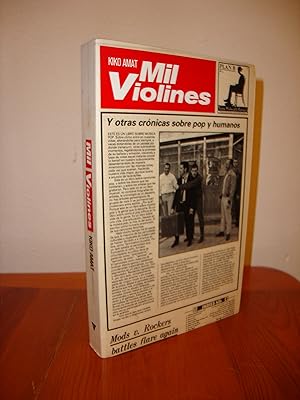 Immagine del venditore per MIL VIOLINES Y OTRAS CRONICAS SOBRE POP Y HUMANOS (RESERVOIR BOOKS) venduto da Libropesa
