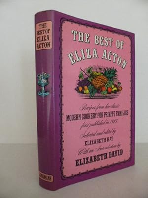 Imagen del vendedor de The Best of Eliza Acton a la venta por Idle Booksellers PBFA