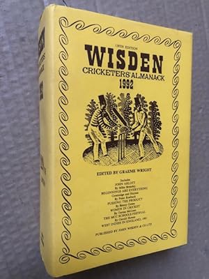 Seller image for Wisden Cricketers' Almanack 1992 for sale by Raymond Tait