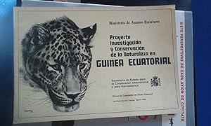 Image du vendeur pour PROYECTO DE INVESTIGACIN Y CONSERVACIN DE LA NATURALEZA EN GUINEA ECUATORIAL (Madrid, 1986) mis en vente par Multilibro