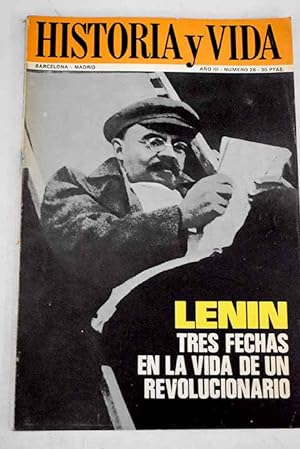 Seller image for Historia y Vida, n 28 JULIO 1970:: Larra: un hombre destruido por el ambiente; La extraa misin de Rudolf Hess. Estaba Hitler al corriente?; El Caballero d'Eon. James Bond o Mata Hari?; Lenin en la Historia: tres fechas en su vida; Del celerfero a la bicicleta; Julio 1936: el cardenal Vidal y Barraquer es encarcelado; Historia/Flash. Cuatro mil aos de ftbol; La Olimpada Popular de 1936; El bao y las termas en la antigua Roma; 128 La vida cotidiana en la Espaa del siglo XVIII for sale by Alcan Libros