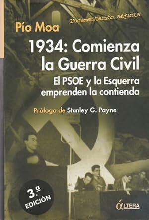 Imagen del vendedor de 1934: Comienza la Guerra Civil. El PSOE y la Esquerra emprenden la contienda a la venta por Librería Cajón Desastre