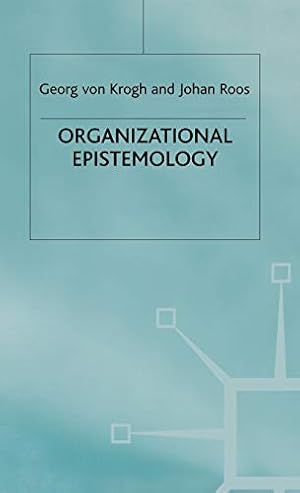 Imagen del vendedor de Organizational Epistemology a la venta por WeBuyBooks