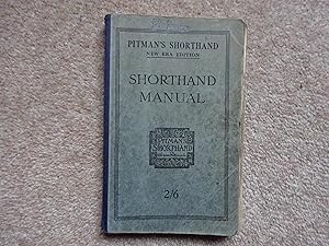 Seller image for Pitman's Shorthand Manual : being part 1 of Pitman's Shorthand Instructor for sale by J R Wright