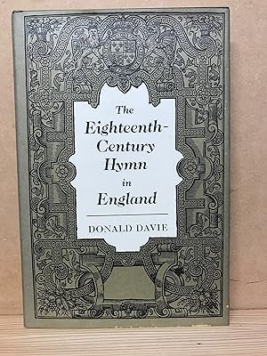Seller image for The Eighteenth-Century Hymn in England for sale by The Topsham Bookshop