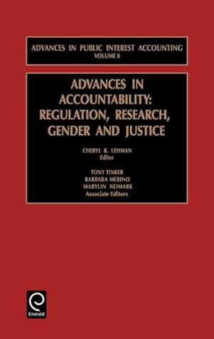 Seller image for Advances in Accountability : Regulation, Research, Gender and Justice for sale by GreatBookPrices