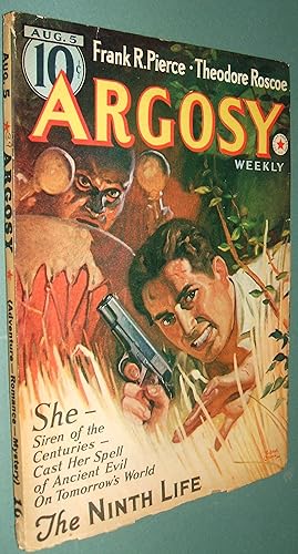 Image du vendeur pour Argosy Weekly for August 5, 1939 // The Photos in this listing are of the magazine that is offered for sale mis en vente par biblioboy