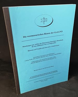 Die westmasurischen Bienen der GeAGNO: Mitteilungen zum Aufbau der Historischen Einwohner-Datenba...