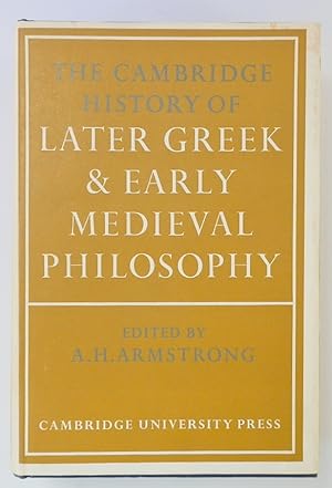 Seller image for The Cambridge History of Later Greek & Early Medieval Philosophy for sale by PsychoBabel & Skoob Books