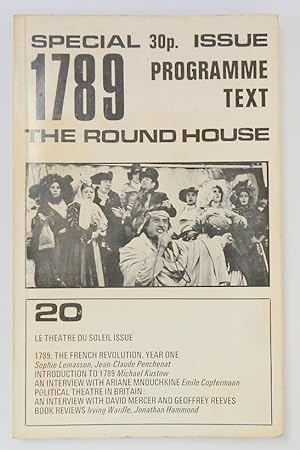 Seller image for Gambit International Theatre Review, Volume 5, Number 20, Special Issue Programme Text, 1789: The French Revolution, Year One, The Round House for sale by PsychoBabel & Skoob Books