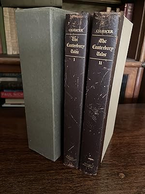 Immagine del venditore per THE CANTERBURY TALES: TWO VOLUMES, IN ONE BOXED, SLIPCASE. VOLUME I & II. venduto da Bishops Green Books