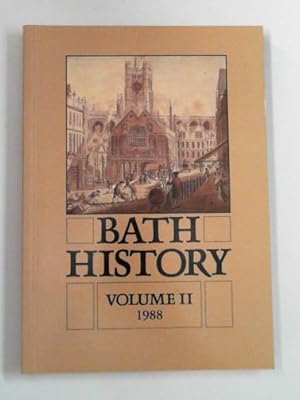 Seller image for Bath history: volume II: 1988 for sale by Cotswold Internet Books