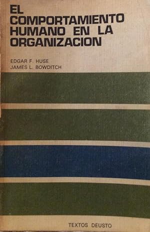 Imagen del vendedor de EL COMPORTAMIENTO HUMANO EN LA ORGANIZACIN a la venta por Librovicios