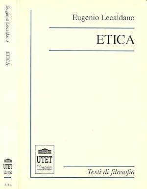 Bild des Verkufers fr Etica zum Verkauf von Biblioteca di Babele