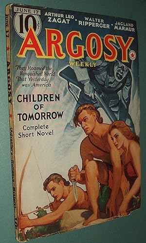 Imagen del vendedor de Argosy Weekly June 17th, 1939 // The Photos in this listing are of the magazine that is offered for sale a la venta por biblioboy