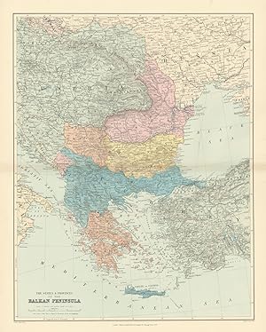 The states & provinces of the Balkan Peninsula