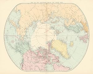 A Map of the Countries round the North Pole [with names of Principal Arctic Navigators and dates ...