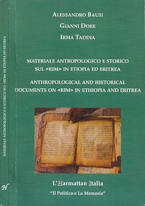 Bild des Verkufers fr Materiale antropologico e storico sul "Rim" in Etiopia ed Eritrea / Anthropological and Historical Documents on "Rim" in Ethiopia and Eritrea zum Verkauf von Biblioteca di Babele