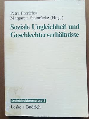 Seller image for Soziale Ungleichheit und Geschlechterverhltnisse for sale by Versandantiquariat Jena