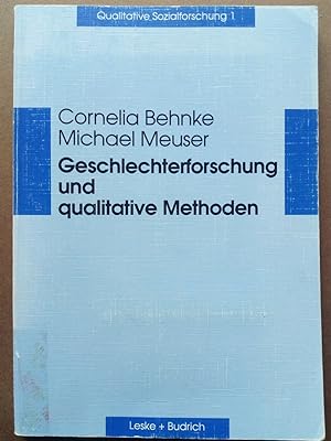 Seller image for Geschlechterforschung und qualitative Methoden for sale by Versandantiquariat Jena