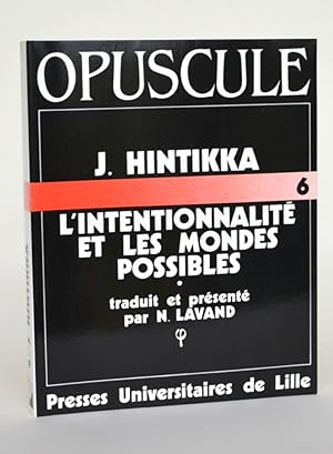 Seller image for L'intentionnalit et les mondes possibles for sale by Librairie Raimbeau