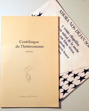 Imagen del vendedor de CENTILOQUE DE L'HTRONOME. Slection - Barcelona 2008 a la venta por Llibres del Mirall