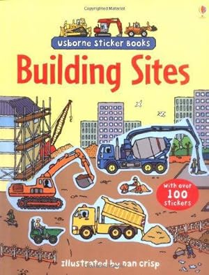 Seller image for Building Site (Usborne Sticker Books) (First Sticker Books) for sale by WeBuyBooks 2