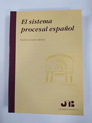 Seller image for El sistema procesal espaol. for sale by TraperaDeKlaus