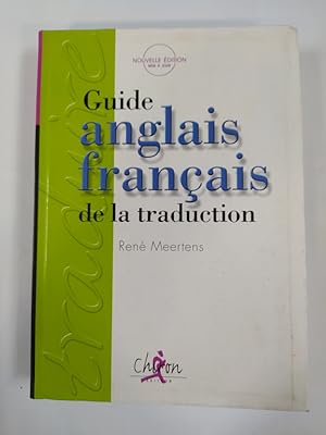 Image du vendeur pour Guide anglais-franais de la traduction. mis en vente par TraperaDeKlaus