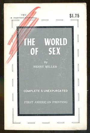 Image du vendeur pour The World of Sex mis en vente par Dearly Departed Books