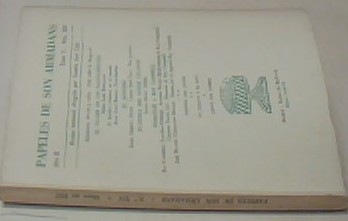 Imagen del vendedor de Papeles de Son Armadans. Ao II. Tomo V. N XIV. Mayo, 1957. Revista mensual dirigida por . a la venta por Librera La Candela
