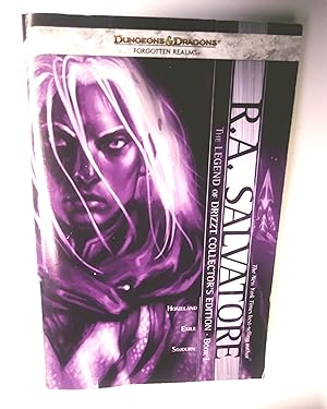 Image du vendeur pour The Legend of Drizzt Collector's Edition, Book I: Homeland / Exile / Sojourn and Book II: The crystal Shard / Streams of Silver / The hafling's Gem mis en vente par Livresse